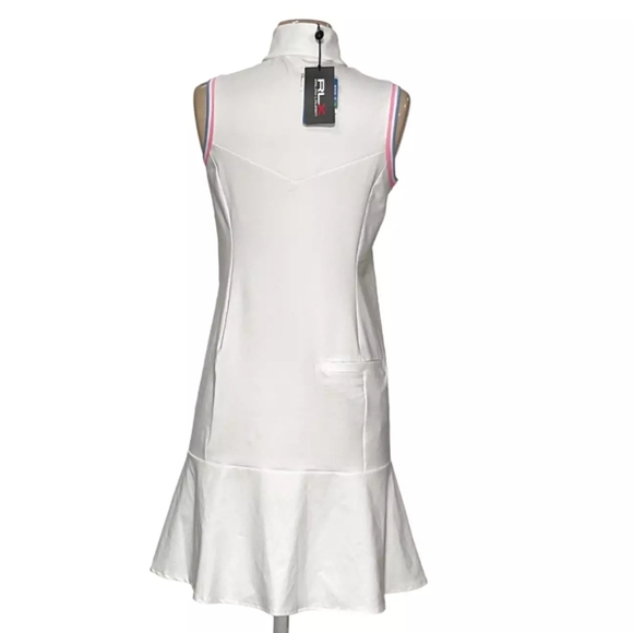 RALPH LAUREN RLX GOLF WOMEN Mini Dress White size S - Picture 2 of 5